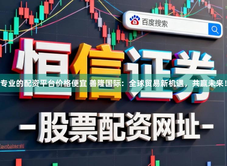 专业的配资平台价格便宜 善隆国际：全球贸易新机遇，共赢未来！