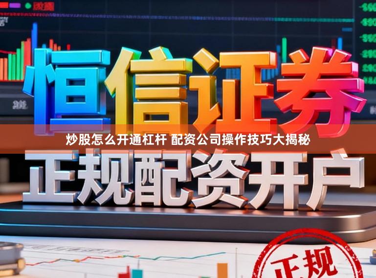 炒股怎么开通杠杆 配资公司操作技巧大揭秘