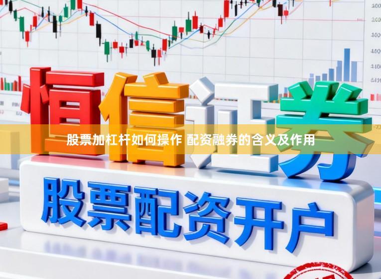 股票加杠杆如何操作 配资融券的含义及作用